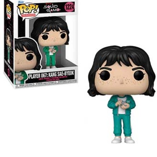 POP!  TELEVISION : SQUID GAME PLAYER 067 KANG SAE-BYEOK FIGURE BY FUNKO (1224)